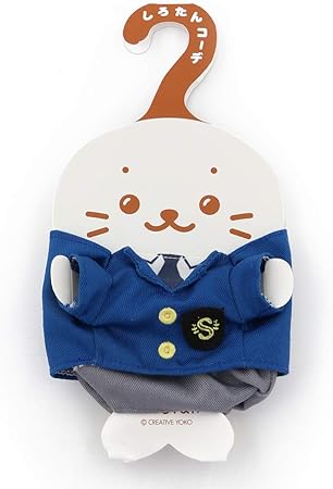 Amazon しろたん ついてきちゃうマスコット専用服 ついたん着せ替え服 ブレザー 学生服 制服 ドレス アクセサリー おもちゃ