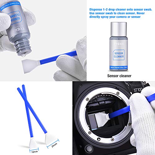 TYCKA Professional Camera Cleaning Kit for Optical Lens and Sensor