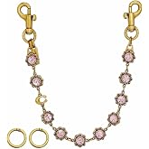 SOPKTA Bag Charms for Handbags Gold Purse Chain Bag Charm Chain | Bag Charm Chain has double-spring clasp for easy to handbags. Use as shoulder strap extender or Bag Accessories Charms