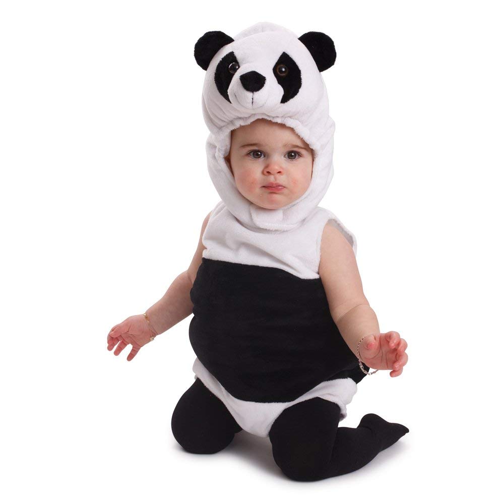 Dress Up America Cuddly Baby Panda Outfit - Beautiful Baby Panda Costume - Baby Halloween Costume - Dress Up Set for Role Play
