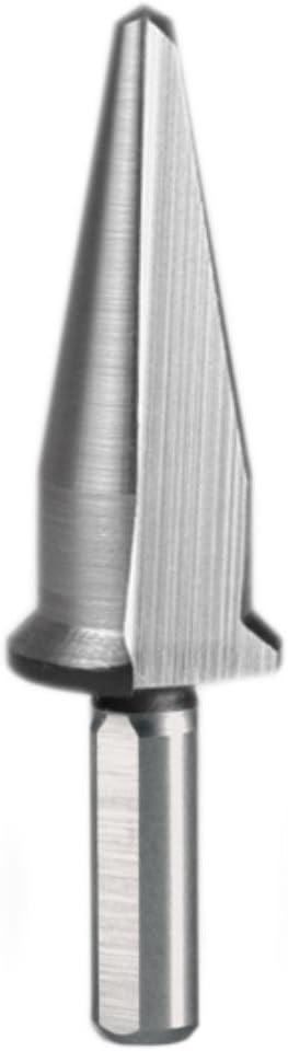 RUKO HSS Tube and Sheet Drill Bit with Stopper and Spot Facer for Cavity Sealing CBN Ground with Split Point, Bright Finish