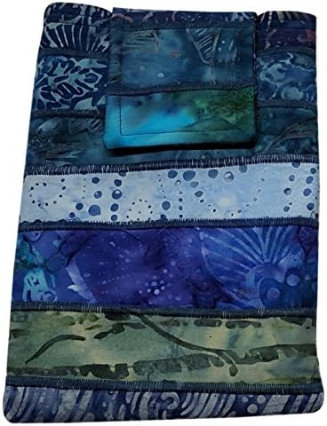 Kindle 7 Inch Tablet Sleeve in Blue Batik