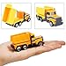 Vankcp Sand Toys Set, 6 Pcs Mini Construction Vehicles Sandbox Toys, Forklift Bulldozer Cement Car Excavator Dump Truck Tanker Engineering Car Toy Playset for Kids Over 3 Years Old