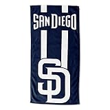 Officially Licensed MLB San Diego Padres Zone Read Beach Towel, 30