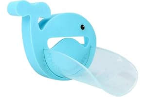 TEUOPIOE Faucet Extender for Toddlers Sink Extender for Toddlers Faucet Extender for Babies and Toddlers Connects to Sink Faucet to Make Washing Hands Fun and Teaches Your Child Good Habits (Blue)