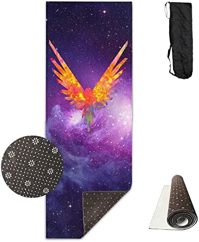 Logan Paul Logo Premium Thick Exercise Yoga Mat With Comfort Foam Non Slip Yoga Mat - For Men &amp; Women - With Carrying Bag