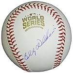 Billy Williams Signed Rawlings Official 2016 World Series Baseball
