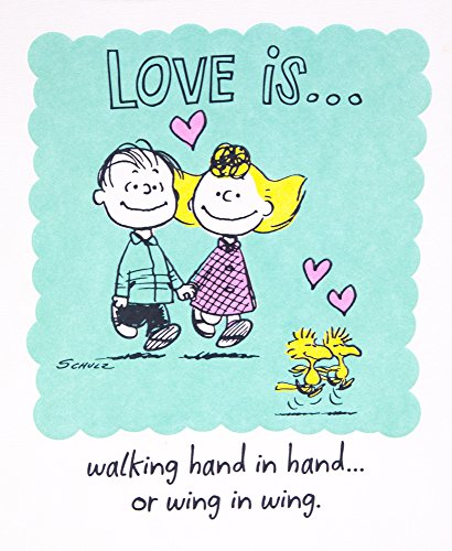 Hallmark Peanuts Anniversary Card Love Is Vignette Import It All