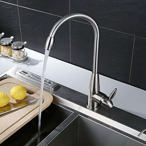 Homfa Kitchen Faucet Lead Free Kitchen Sink Fau…