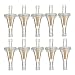 ZYTC 10pcs Clear Gas Inline Fuel Filter for Golf Cart Kawasaki John Deere EZGO