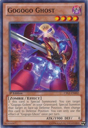 Yu-Gi-Oh! - Gogogo Ghost (CBLZ-EN002) - Cosmo Blazer - 1st Edition - Common