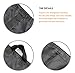 BeeGreen Laundry Bag Extra Large 115L Black Laundry Backpack with Padded Shoulder Strap Hanging Laundry Bag for College Dorm Apartment Durable Collapsible Washable