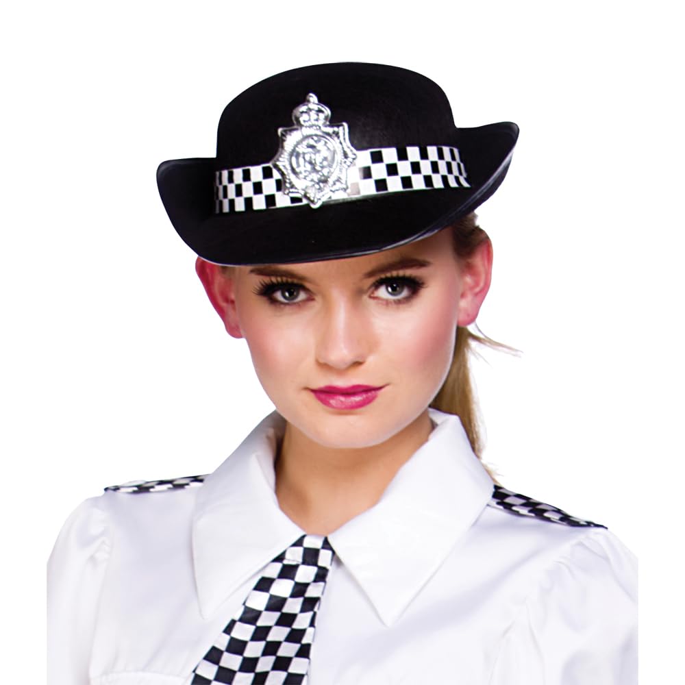 WPC Hat Outfit Accessory for Police Cops Fancy Dress