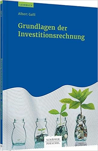 Grundlagen Der Investitionsrechnung Amazon De Galli Albert Bucher