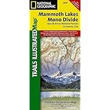 Mammoth Lakes, Mono Divide [Inyo and Sierra National Forests] (National Geographic Trails Illustrated Map)