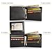 Shvigel Slim Wallet Credit Card Holder - Leather RFID Blocking Minimalist Men's Wallet (old Black)