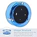 Aobelieve Ceiling Wall Mount Protective Stand for Amazon Echo Dot 2nd Generation (Blue)
