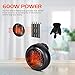 graffitimaster Insta Heater Mini 1000W Power 360 Rotable Plug Heat Up Your Instantly Miniature Wall Heater