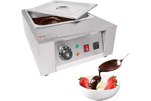 ALDKitchen Chocolate Melting Machine | Stainless Steel | Chocolate Fondue (1-tank)