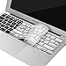 Mosiso Protective Keyboard Cover Skin for MacBook Air 11 Inch (Models: A1370 and A1465), White Marble