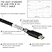 USB C Charging Cable,[2Pack]Extra Long Nylon Braided Type C Charger Cord, Durable Fast Charge USB Cable for LG G6/G5/V20, Samsung Galaxy S8 Plus, Google Pixel Xl, GoPro Hero 5, Nexus 5X/6P-Black