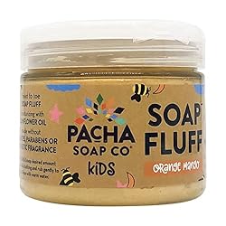 Pacha Soap, Soap Fluff Orange Mango, 5.5 Ounce