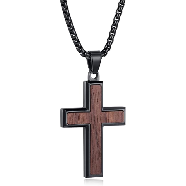 Cruz Accessories Open Cross with Leather Back on Double 16