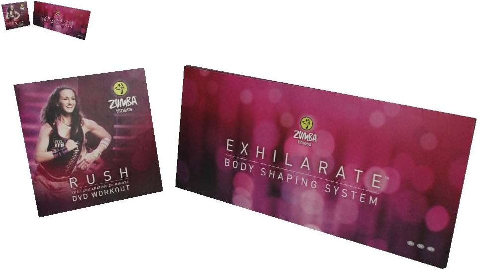Zumba Exhilarate + Rush, 5 DVD s + Nutrición Asesores Zumba ...