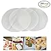(Set of 200) Non-Stick Round Parchment Paper 6 Inch Diameter, Baking Paper Liners for Round Cake Pans Circle