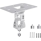 XINLEI Mini Ceiling Projector Mount Low Profile Projector Mount Stand with 2 Free Adapters for Mini Projector, PR14MINIW