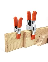 Pony   Heavy Duty metal primavera pinzas 2 pulgadas, pulgada Mandíbula Abierta, con asas y consejos de protección Set 10 Piece