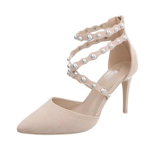 Ital-Design Damenschuhe Pumps Schnür- & Riemchenpumps