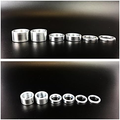 6 Piece Quarter Midget front spindle Spacer Kit