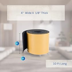 High Density Foam Weather Stripping Door Seal Strip
