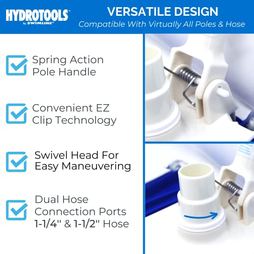 SWIMLINE HYDROTOOLS Manual Vacuum Head Attachment For Inground & Above