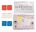 MoZZipatch Mosquito Repellent Patch, 100% Natural, Citrepel, Attach Directly to Clothing or Nearby Objects, Mosquito Protection for Kids and Adults, 12 pack