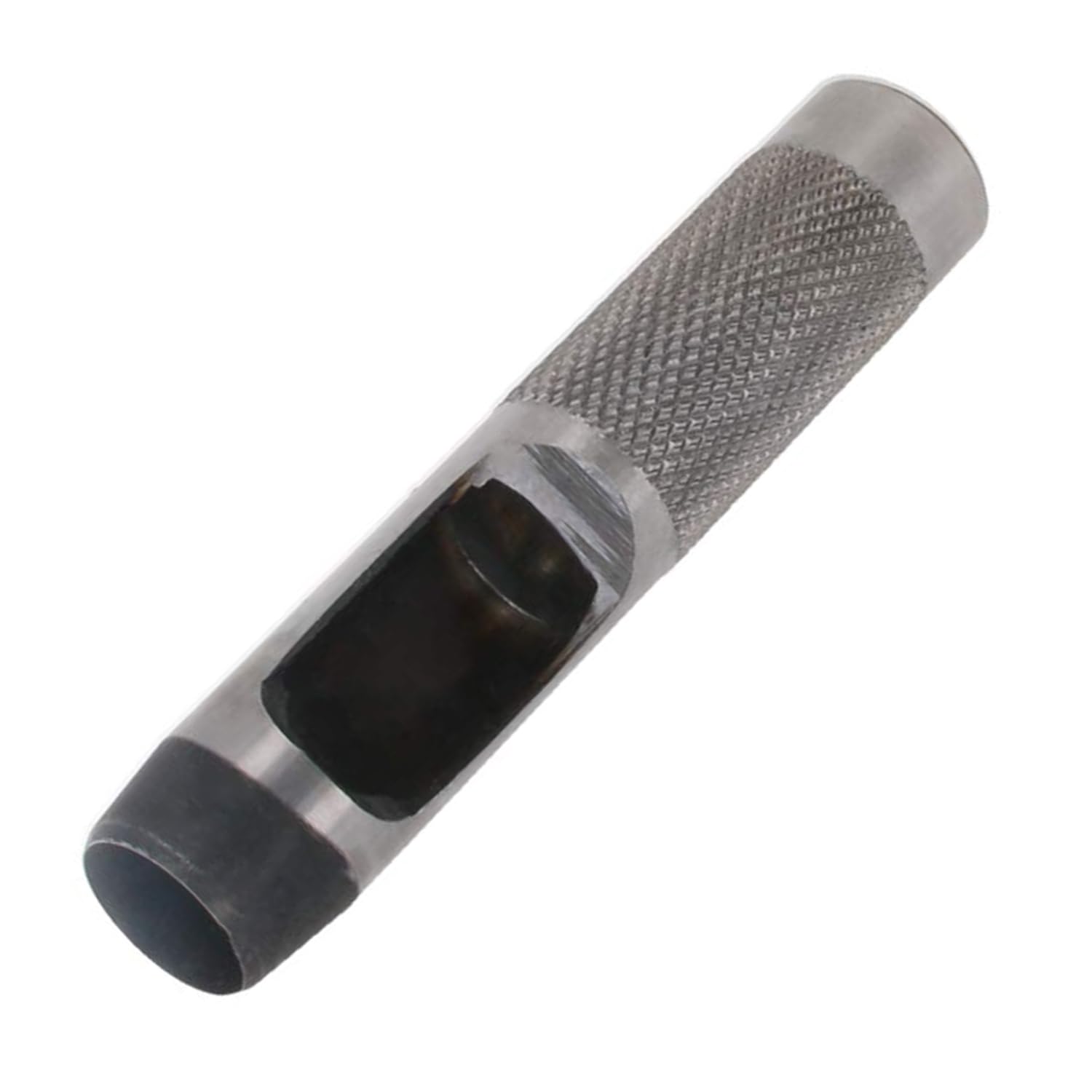 Utoolmart Leather Craft Hollow Hole Punch, Round Hollow Punch, Craft Punch Tool, Hollow Hole Punch Cutter Tool, Round Carbon Steel Leather Craft Hole Punch, 16mm Hole Punch, 1 Pcs