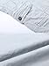 OCHENTA Men's Multi Pockets Military Cargo Pants #3380 Light Grey 38