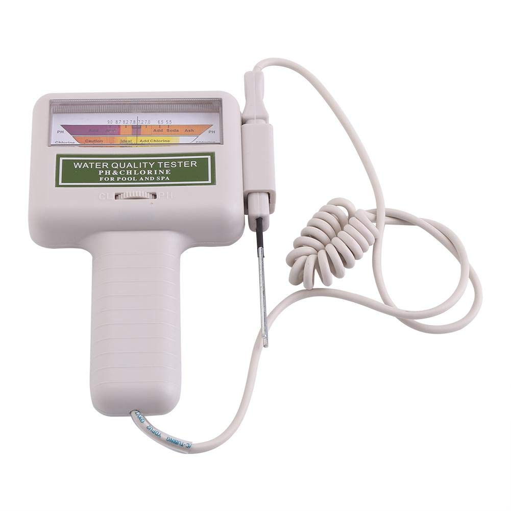 Wassertester Garten Tragbare pH-Tester Chlor Meter Schwimmbad Spa Water ...