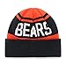 '47 NFL Chicago Bears Rift Cuff Knit Beanie, One Size, Orange