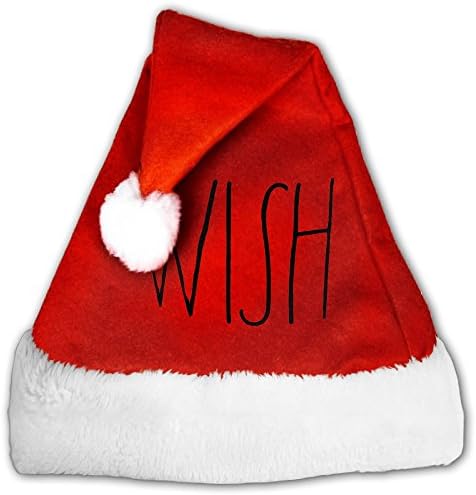 Christmas Holiday Hat Wish Letter Merry Christmas Hat Christmas Santa Claus Hat Party Supplies For Kids And Adults Red