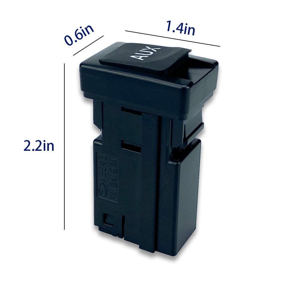 RLP Aux Jack Port Replacement 8619002010 fit Corolla Tundra Aux Port