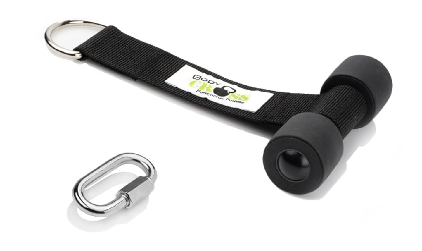 BodyCROSS Door Anchor | Fixing System for Suspension Trainer | Rip Trainer | Bungee Trainer (black)