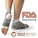 Treat My Feet Plantar Fasciitis Socks Foot Sleeve & Compression Socks: Plantar Fasciitis Relief - Ankle & Arch Support & Women - Fit Guaranteed S