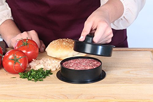 Stuffed Burger Press Kit, 3 in 1 Heavy Duty Non-Stick Patty Molds, Easily Make The Perfect Burger, S - //coolthings.us
