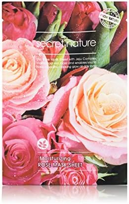 Anti Aging &amp; Wrinkle Reducer Facial Sheet Mask | Boost Collagen, Firm &amp; Repair Damaged Skin, Exfoliates and Provides the Skin with Essential Vitamins and Minerals (Rose, 1 Unit)