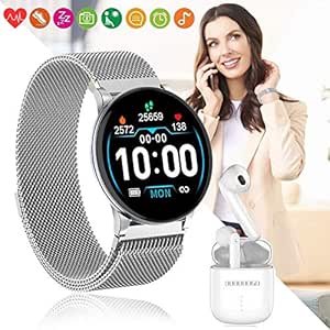 Smartwatch, Reloj Inteligente Mujer Hombre Niños Pulsera ...