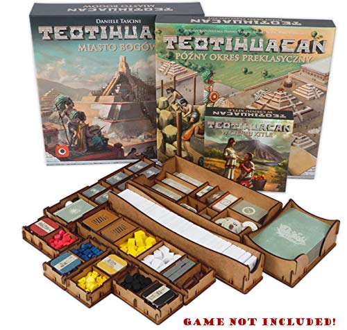 docsmagic.de Organizer Insert for Teotihuacan : City of Gods Box