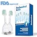 Jiuzhoudeal Toothbrush Replacement Heads Compatible with Philips Sonicare Electric Toothbrush, 6 Pack, White