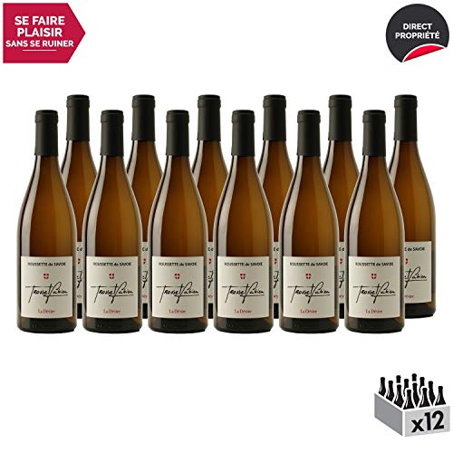 Roussette de Savoie La Dévire Blanc 2018 - Fabien Trosset - Vin AOC Blanc de Savoie - Bugey - Cépage Altesse - Lot de…